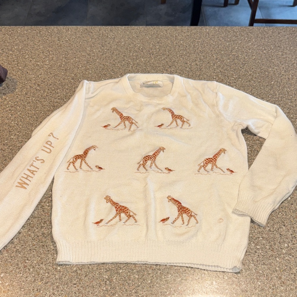 Vintage cyn les giraffe sweater